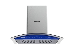 Máy Hút Mùi Kính Cong SUNHOUSE SHB72022