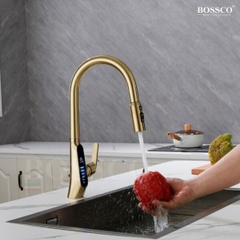 Vòi chén nóng lạnh BOSSCO BC-010V Vàng