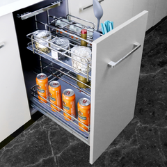 Giá dao thớt gia vị nan Oval GrandX XK.30M2-1