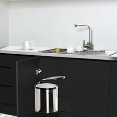 Thùng rác gắn cánh Hafele Viola 502.24.003 - Inox 304 - 8L