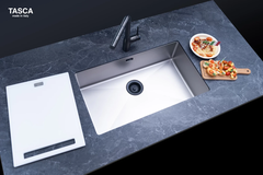 Chậu rửa bát 1 hố TASCA DURIX NT622N - Nhập khẩu Ý - Vân cát