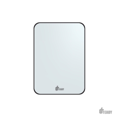 XẢ KHO - Gương Phòng Tắm Viền Nhôm Mạ Đen Teady GT03D