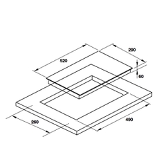 Bếp từ domino Hafele HC-I302B - Tây Ban Nha - Schott Ceran 536.61.770