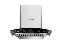 Máy hút mùi Latino LT KC700 Silver kính cong