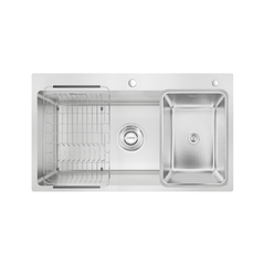 Chậu Rửa Bát KN8248SO Dekor: Chống Xước Linen - Workstation Sink