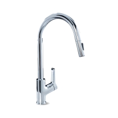 Vòi rửa bát dây rút Nobinox Loft NX533