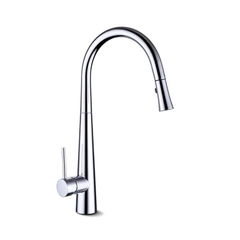 Vòi rửa bát dây rút Nobinox Lotus 640