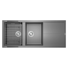 Chậu rửa bát đá Konox Livello Smart 1160 Grey