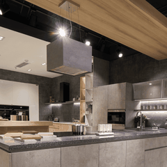 Máy hút mùi đảo Malloca CONCRETE K400 - bề mặt Ceramic