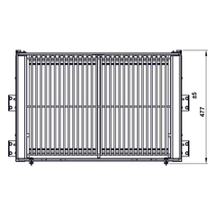Rổ xoong nồi Hafele KASON 549.04.056 | Inox 304 Nan Ovan (800mm)