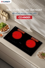 Bếp hồng ngoại đôi Canzy CZ-HN001