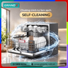 Máy rửa bát GrandX SMS6GX10G - Để bàn 13 bộ PTC
