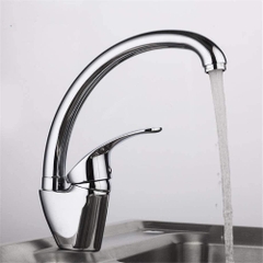 Vòi rửa bát nóng lạnh đồng mạ Crom FS 901
