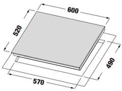 Bếp Từ 3 Vùng Nấu KAFF KF-SQ5463H Fabio nhập Đức - Schott Ceran