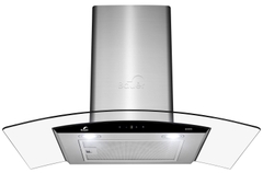 Máy Hút Mùi Bauer BCN70PTB - Kính cong Inox cao cấp