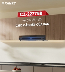 Máy hút mùi Canzy CZ-2277BB - Nano đen