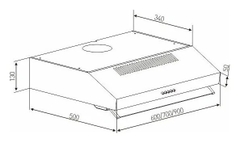 Máy Hút Mùi Arber AB700AI - 70cm