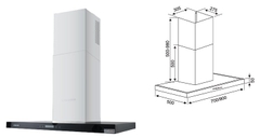 Máy hút mùi chữ T Kocher K-225C Pro ( 90cm )