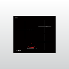 Bếp Kết Hợp Điện Từ Malloca MIR 593 | Bếp Kính Âm 2 Từ 1 Điện Cao Cấp