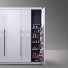 Rổ tủ đồ khô Hafele Dolce (548.65.073) - 12 Rổ - Inox 304