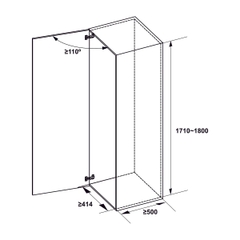 Rổ tủ đồ khô Hafele Dolce (548.65.073) - 12 Rổ - Inox 304