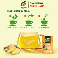 Trà gừng hòa tan 168g