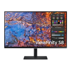 Màn Hình SAMSUNG ViewFinity S8 LS32B800PXEXXV (32.0 inch - 4K - IPS - 60Hz - 5ms - USB TypeC - Network RJ45)