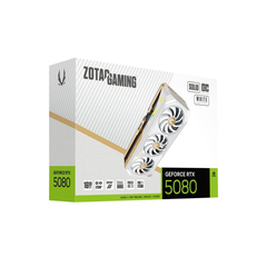 VGA ZOTAC GAMING GeForce RTX 5080 SOLID OC White Editon 16GB GDDR7