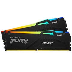 RAM PC Kingston FURY Beast RGB DDR5 6000MHz (AMD EXPO+INTEL XMP)