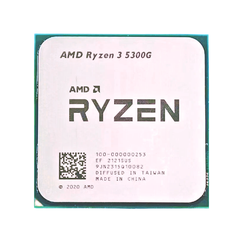 CPU AMD Ryzen 3 5300G (AMD AM4 - 4 Core - 8 Thread - Base 4.0GHz - Turbo 4.2GHz - Cache 8MB) - Tray / Box