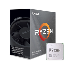 CPU AMD Ryzen 3 PRO 4350G (AMD AM4 - 4 Core - 8 Thread - Base 3.8GHz - Turbo 4.0GHz - Cache 6MB) - Tray / Box