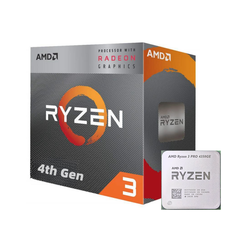 CPU AMD Ryzen 3 PRO 4350GE (AMD AM4 - 4 Core - 8 Thread - Base 3.5GHz - Turbo 4.0GHz - Cache 6MB) - Tray / Box
