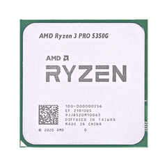 CPU AMD Ryzen 3 PRO 5350G (AMD AM4 - 4 Core - 8 Thread - Base 4.0GHz - Turbo 4.2GHz - Cache 10MB) - Tray / Box