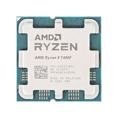 CPU AMD Ryzen 5 7400F (AMD AM5 - 6 Core - 12 Thread - Base 3.7GHz - Turbo 4.7GHz - Cache 38MB) - Tray / Box