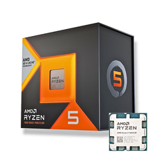 CPU AMD Ryzen 5 7600X3D (AMD AM5 - 6 Core - 12 Thread - Base 4.1GHz - Turbo 4.7GHz - Cache 102MB) - Tray / Box