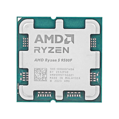 CPU AMD Ryzen 5 9500F (AMD AM5 - 6 Core - 12 Thread - Base 3.8GHz - Turbo 5.0GHz - Cache 38MB) - Tray / Box