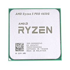 CPU AMD Ryzen 5 PRO 4650G (AMD AM4 - 6 Core - 12 Thread - Base 3.7GHz - Turbo 4.2GHz - Cache 11MB) - Tray / Box