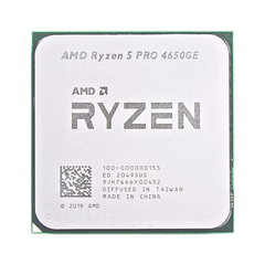 CPU AMD Ryzen 5 PRO 4650GE (AMD AM4 - 6 Core - 12 Thread - Base 3.3GHz - Turbo 4.2GHz - Cache 11MB) - Tray / Box
