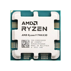 CPU AMD Ryzen 9 7900X3D (AMD AM5 - 12 Core - 24 Thread - Base 4.4GHz - Turbo 5.6GHz - Cache 140MB) - Tray / Box