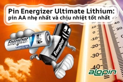 Đánh giá pin Energizer Ultimate Lithium: pin AA nhẹ nhất và chịu nhiệt tốt nhất thế giới