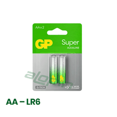 Pin GP Super Alkaline AA 1.5V (Vỉ 2 Viên) – Chính Hãng