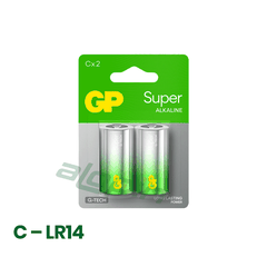 Pin GP Super Alkaline C 1.5V (Pin Trung) – Chính Hãng