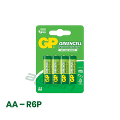 Pin GP Greencell AA 1.5V (Vỉ 4 Viên) – Chính Hãng