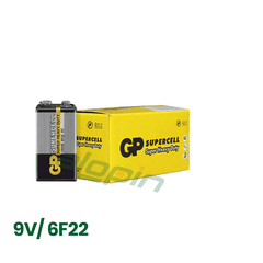 Pin GP Supercell 9V / 6F22 - Chính Hãng