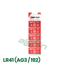 Pin National Power Alkaline LR41 (AG3 / 192) - Chính Hãng