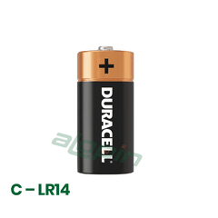 Pin Duracell Coppertop Alkaline C 1.5V (Pin Trung) - Chính Hãng