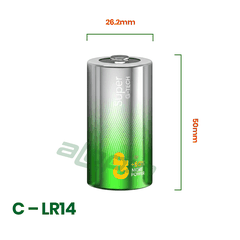 Pin GP Super Alkaline C 1.5V (Pin Trung) – Chính Hãng