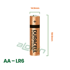 Pin Duracell Everyday Alkaline AA 1.5V (Vỉ 2 Viên) – Chính Hãng