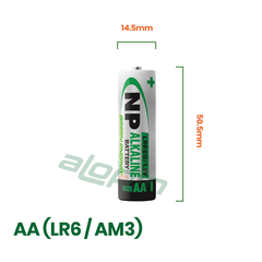 Pin National Power Alkaline AA 1.5V (Vỉ 2 Viên) – Chính Hãng