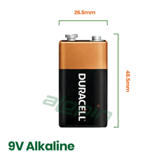 Pin Duracell Alkaline 9V - Chính Hãng
